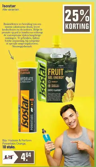 Isostar Hydrate & Perform Powertabs Orange