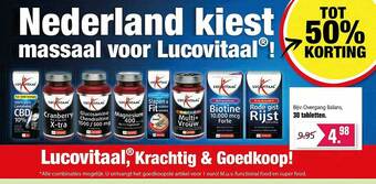 De Online Drogist Lucovitaal aanbieding