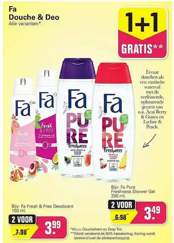 Fa Douche & Deo
