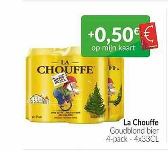 Intermarché La Chouffe Goudblond Bier aanbieding