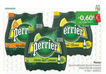Intermarché Perrier Gearomatiseerd Bruisend Water aanbieding