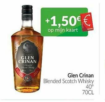 Intermarché Glen Crinan Blended Scotch Whisky aanbieding