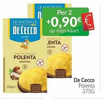 Intermarché De Cecco Polenta aanbieding