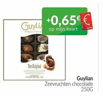 Intermarché Guylian Zeevruchten Chocolade aanbieding