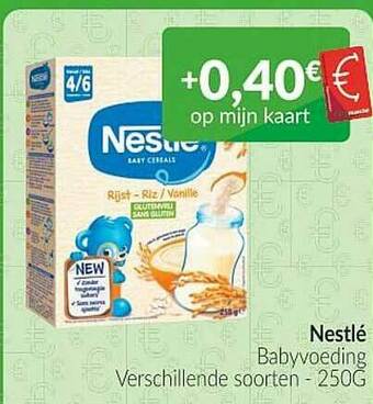 Intermarché Nestlé Babyvoeding aanbieding