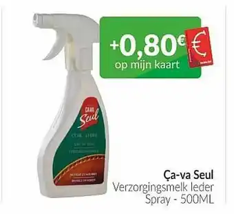 Intermarché çava Seul Verzorgingsmelk Leder Spray aanbieding