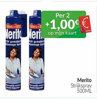 Merito Strijkspray