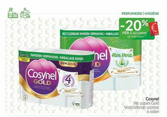 Intermarché Cosynel Wc Papier Gold aanbieding
