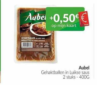 Intermarché Aubel Gehaktballen In Luikse Saus aanbieding