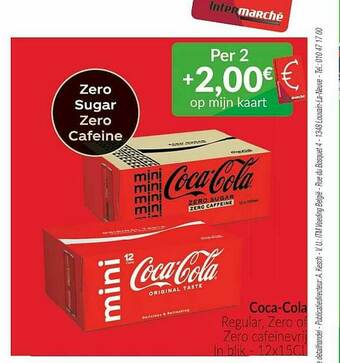 Intermarché Coca Cola aanbieding