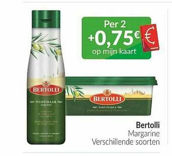 Intermarché Bertolli Margarine aanbieding