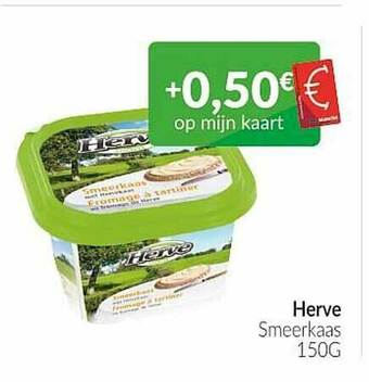 Intermarché Herve Smeerkaas aanbieding