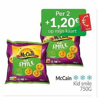 Intermarché Mccain Kid Smile aanbieding