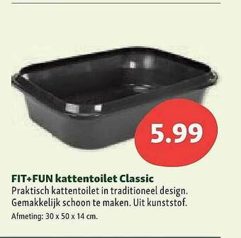 Maxi Zoo Fit Fun Kattentoilet Classic aanbieding