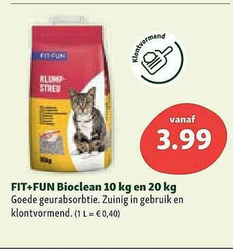 Maxi Zoo Fit Fun Bioclean aanbieding