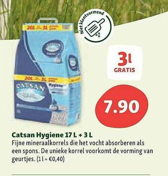 Maxi Zoo Catsan Hygiene aanbieding