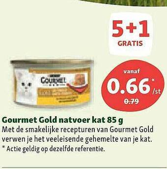 Maxi Zoo Gourmet Gold Natvoer Kat aanbieding