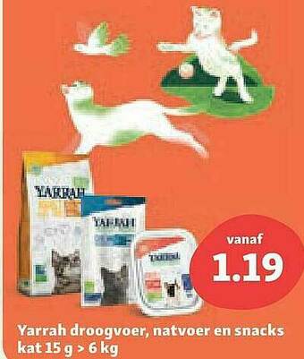 Maxi Zoo Yarrah Droogvoer, Natvoer En Snacks Kat aanbieding