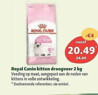 Maxi Zoo Royal Canin Kitten Droogvoer aanbieding