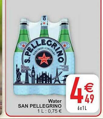 Cora Water San Pellegrino aanbieding
