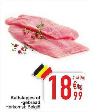 Kalfslapjes Of Gebraad
