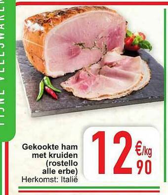 Cora Gekookte Ham Met Kruiden aanbieding