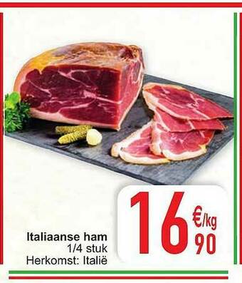 Cora Italiaanse Ham aanbieding