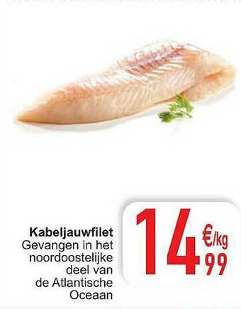 Kabeljauwfilet