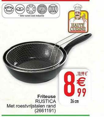 Cora Friteuse Rustica aanbieding