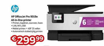 Exellent Hp Officejet Pro 9019e All In One Printer aanbieding