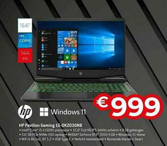 Exellent Hp Pavilion Gaming aanbieding