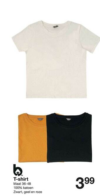Zeeman Tshirt aanbieding