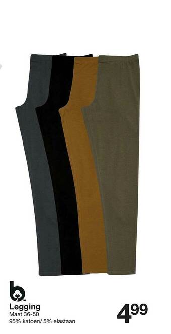 Zeeman Legging aanbieding