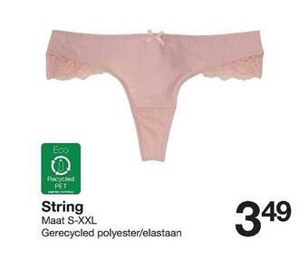 Zeeman String aanbieding