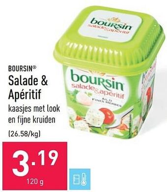 ALDI Salade + apéritif aanbieding