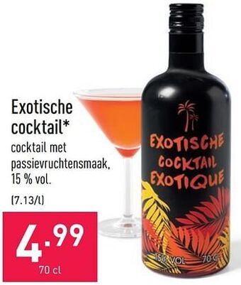 ALDI Exotische cocktail aanbieding