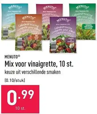 ALDI Mix voor vinaigrette aanbieding