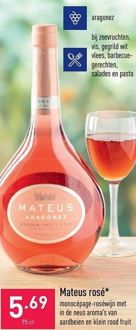 ALDI Mateus rosé aanbieding