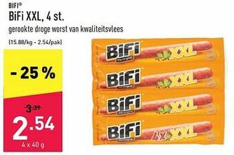 ALDI Bifi xxl aanbieding