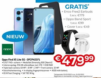 Exellent Oppo Find X5 Lite 5G-OPCPH2371 aanbieding
