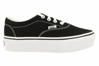 Berca Shoes Vans Sneaker Dames Doheny Platform - Zwart aanbieding
