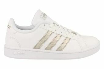 Berca Shoes Adidas Sneaker Laag Dames Grand Court - Wit aanbieding
