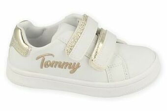 Berca Shoes Tommy Hilfiger Sneaker Laag Meisjes Maat 24/29 - Wit aanbieding
