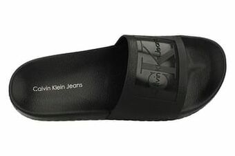 Berca Shoes Calvin Klein Badslipper Heren Vicenzo Jelly Trend Badsleper - Zwart aanbieding