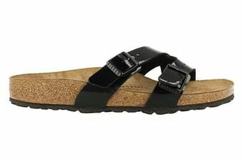 Birkenstock Slipper Dames Yao Balance Black - Zwart