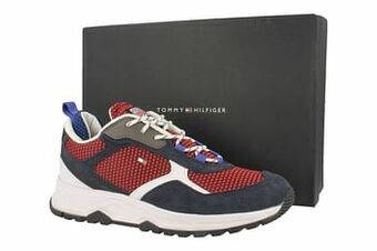 Berca Shoes Tommy Hilfiger Sneaker Heren - Blauw aanbieding