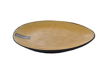 Makro Home+ Bord ovaal Senses Ø 20 cm geel aanbieding