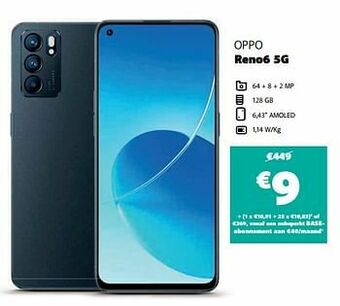 Base Oppo reno6 5g aanbieding
