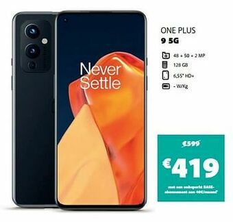 Base One plus 9 5g aanbieding