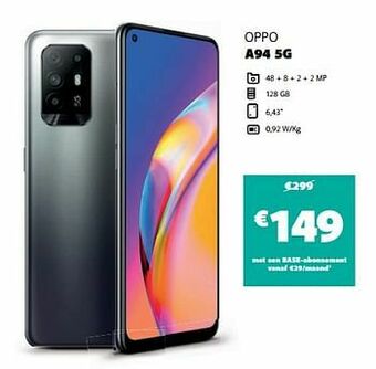 Base Oppo a94 5g aanbieding